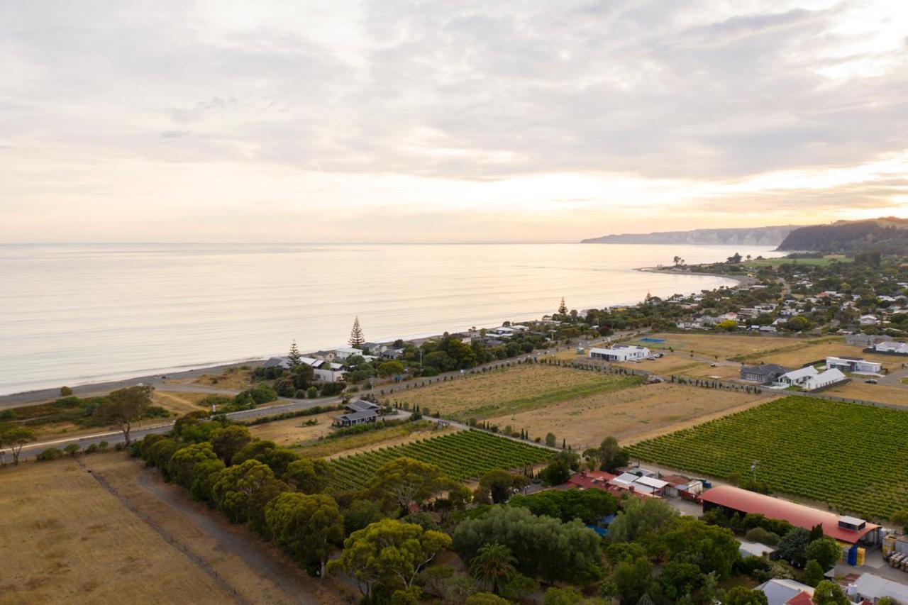 Beach Front Wine Makers Cottage Te Awanga Dış mekan fotoğraf